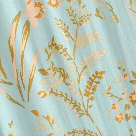 💗Boho Floral Print Maxi Duster Kimono CoverUp - Picture 10 of 12